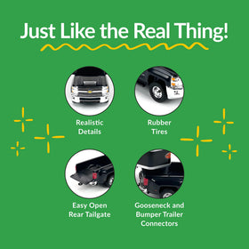 Big Country Toys rubber side mirrors for durable, safe handling
