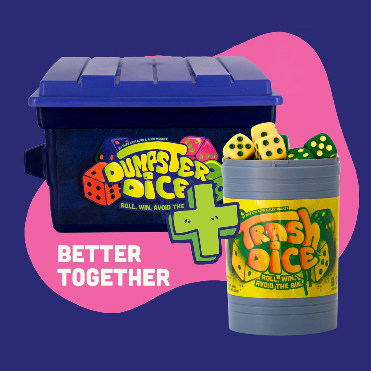 Big Discoveries Dumpster Dice compact design fits easily in a bag for travel