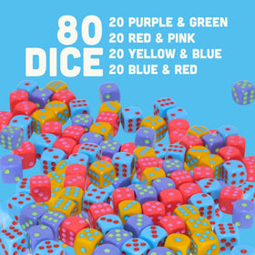Green chaos side invites unpredictable stacking and fun