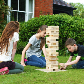Eco friendly craft meets social play with Big Game Hunters blocks.