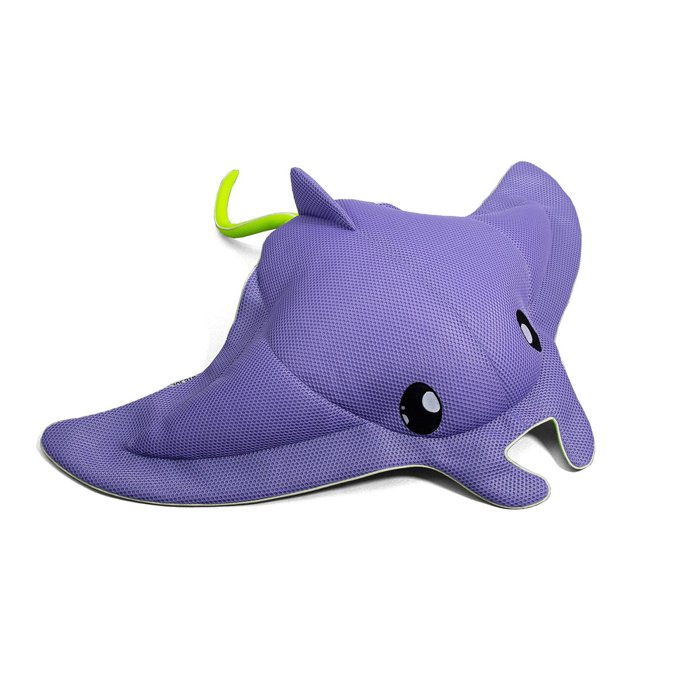 Big Joe Pool Petz Manta Ray float offers smooth gliding for family pool fun