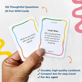 Big Life Journal prompts inside spark meaningful talks between kids and parents.