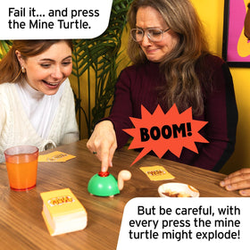 Big Potato Mine Turtle engages teens and adults during game night