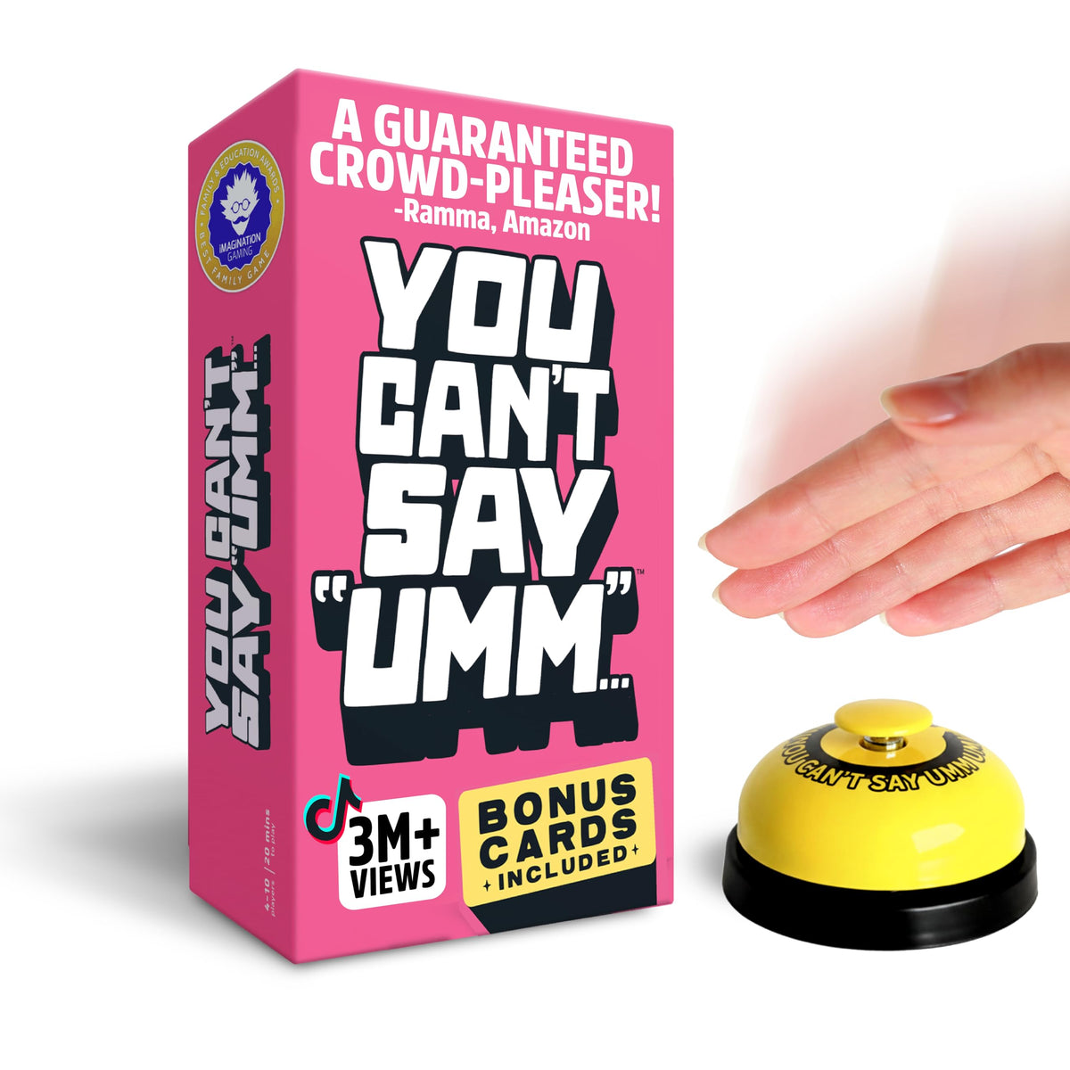 Big Potato You Can't Say UMM box and cards for quick setup and play