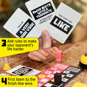 Big Potato You Can't Say UMM players laugh and bond during game night