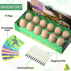 Bigear digging tools used to excavate dinosaur eggs during playtime.