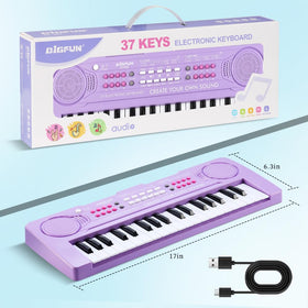 BIGFUN kids piano featuring 8 tones and 8 rhythms for creative play