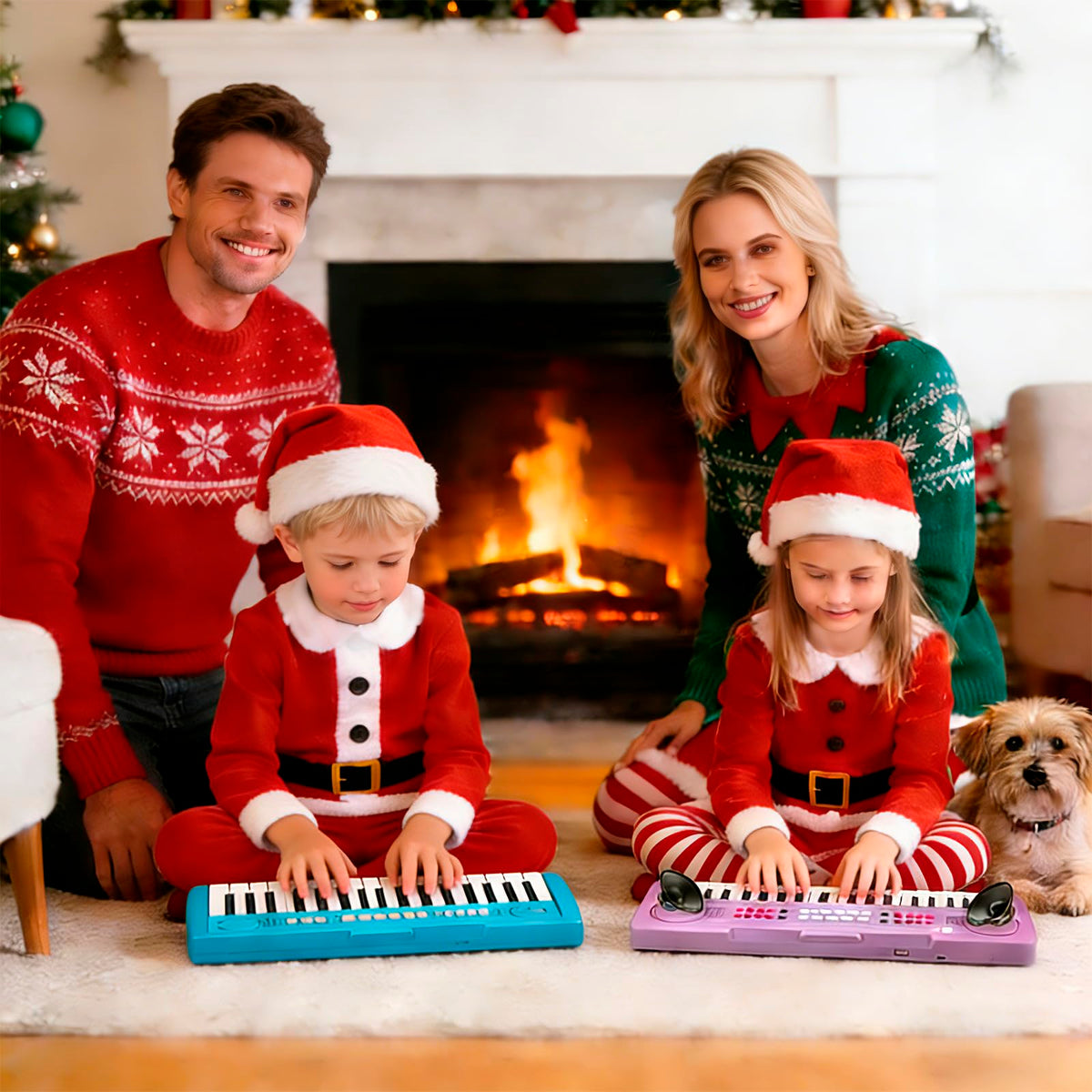 BIGFUN toddler keyboard with record playback to capture budding performances