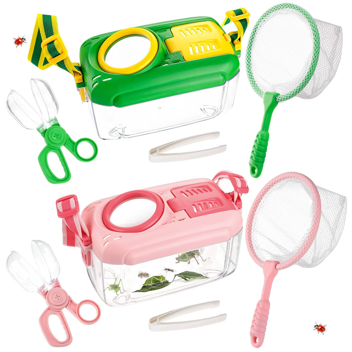 Biggun bug catcher net for kids enables safe outdoor exploration.