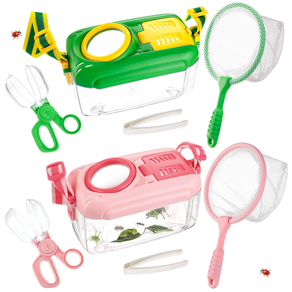 Biggun bug catcher net for kids enables safe outdoor exploration.