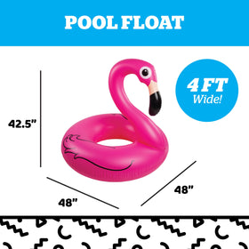 BigMouth Inc durable vinyl float resists tears for worry-free outdoor use.
