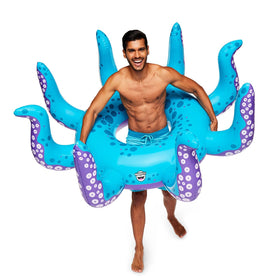 BigMouth Inc giant octopus tentacles pool float, 5ft wide, ideal for family pool fun