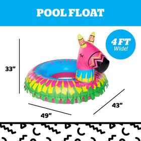 BigMouth Inc party-ready pool ring adds fun to lake days.