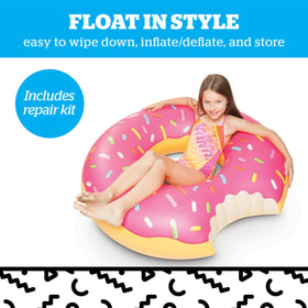 BigMouth Inc patch-kit included for quick on-site repairs of donut float