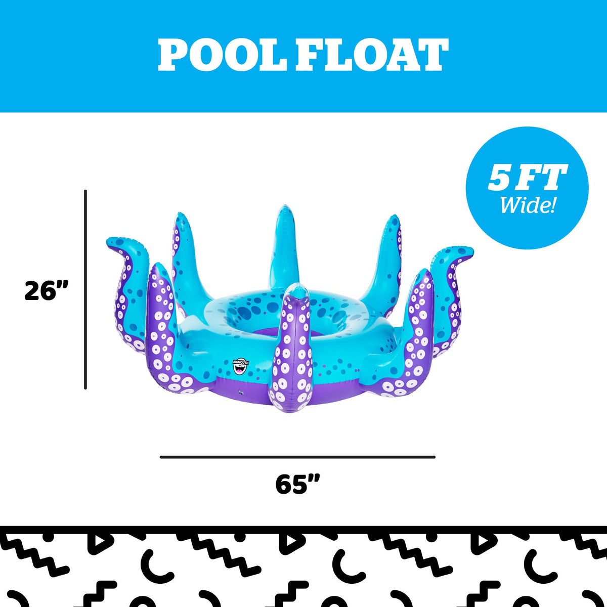 Repair kit included for quick fixes during pool days or river trips