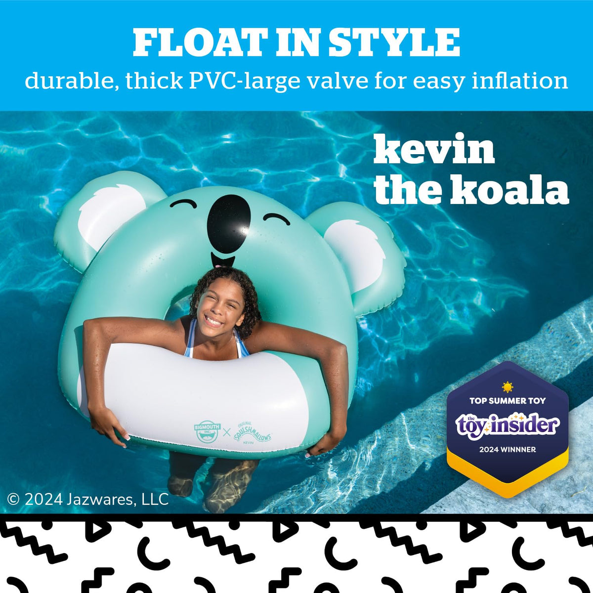 BigMouth Inc pool party essential featuring Kevin Koala float for gatherings.