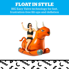 BigMouth Inc stable rocking design aids balanced rides on water