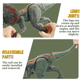 BIGSENYAO Dilophosaurus toy packaging makes it a great gift option.