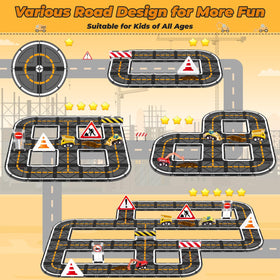 BigShu construction vehicles pull-back feature for interactive learning.