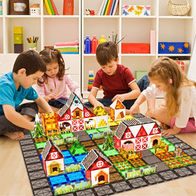 BigShu magnetic tiles Montessori learning support for independent exploration