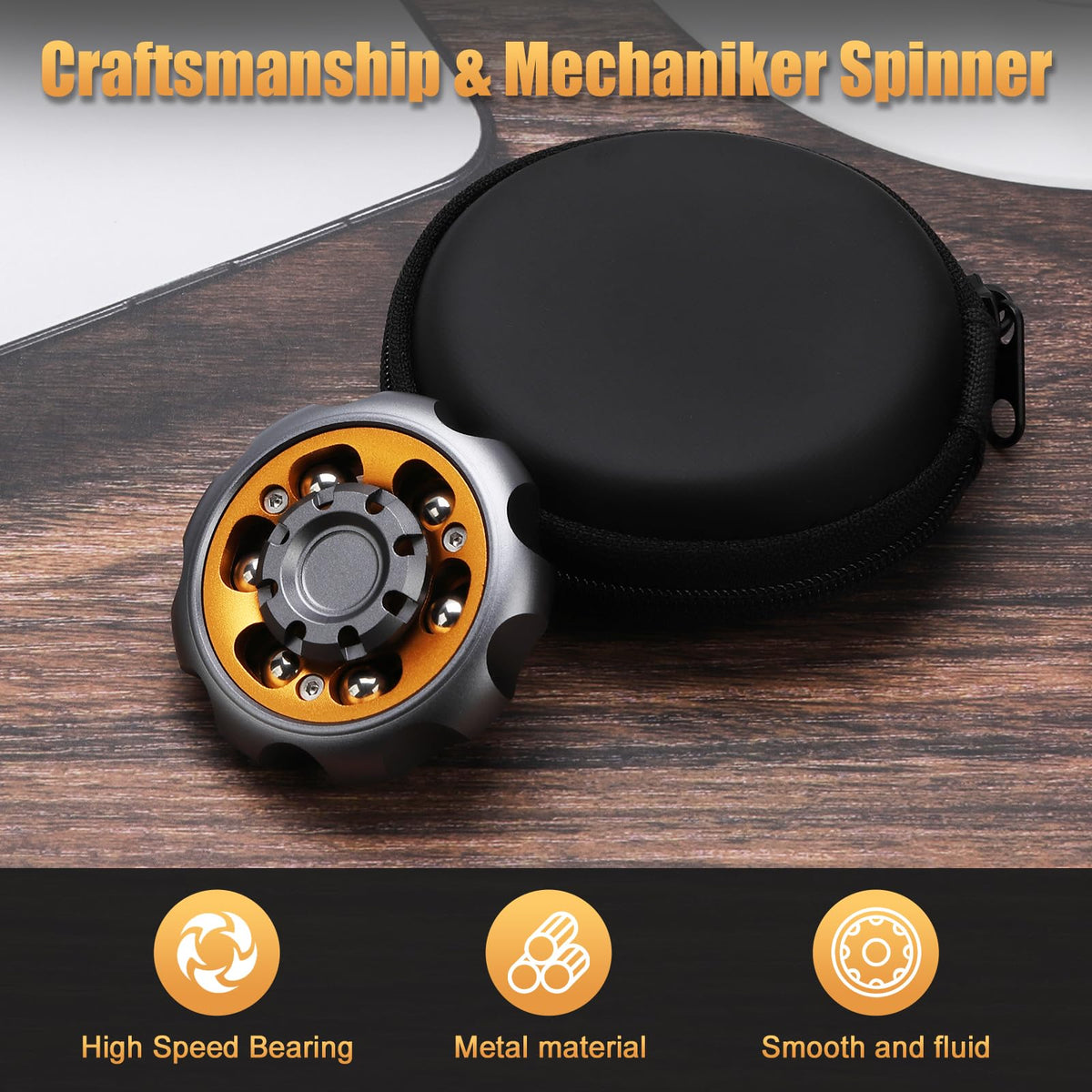 Bihevn metal precision fidget spinner family use suitable for all ages