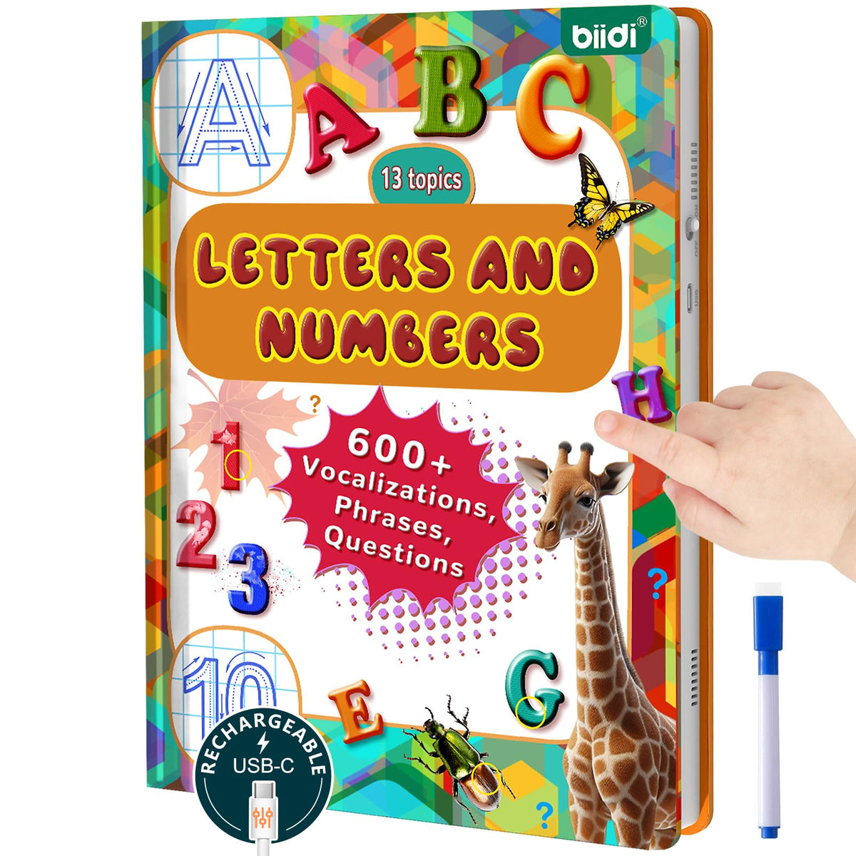 Biidi English Interactive Sound Book cover inspires early learning and exploration