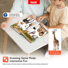 Biidi four-mode interface for interactive learning experiences.