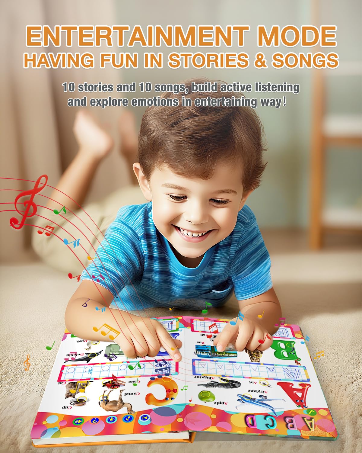 Biidi numbers-counting pages illustrate digits 1–10 for early math skills
