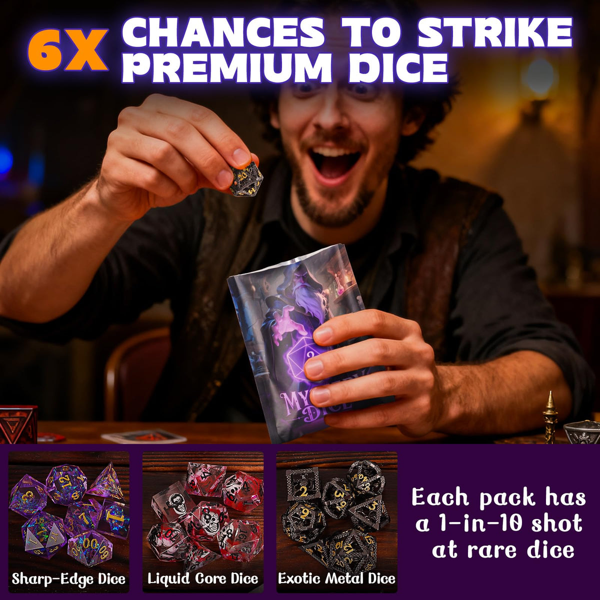 BiiSaa DND bundle with metal coins and enamel pin for collectible table loot.