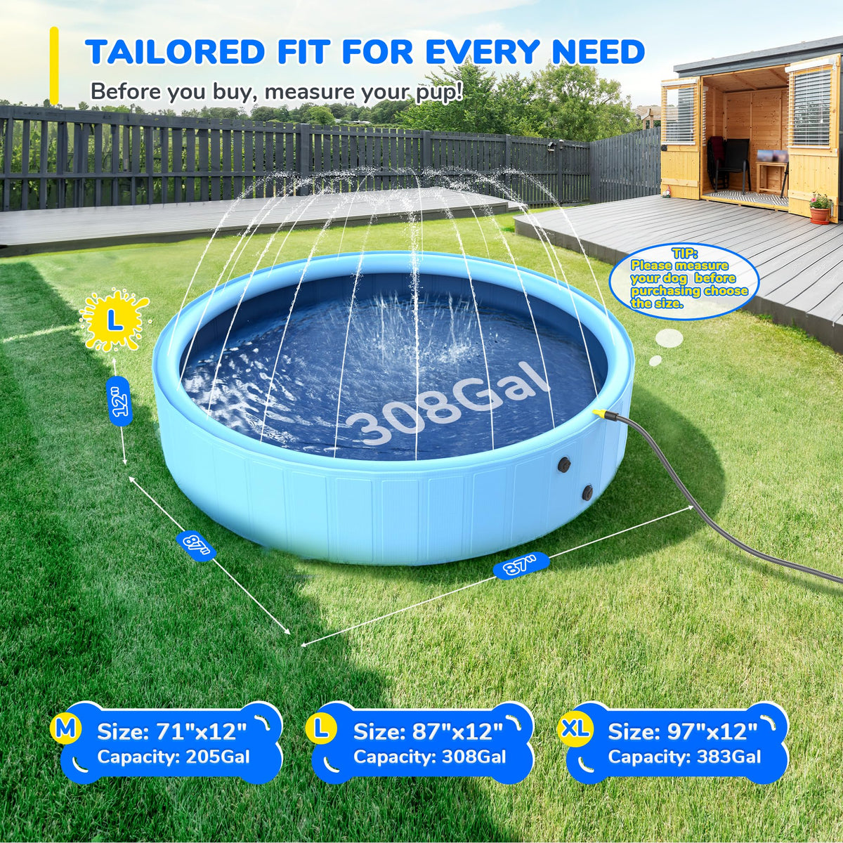 Bilibara backyard-friendly design suits patios, gardens, and trips