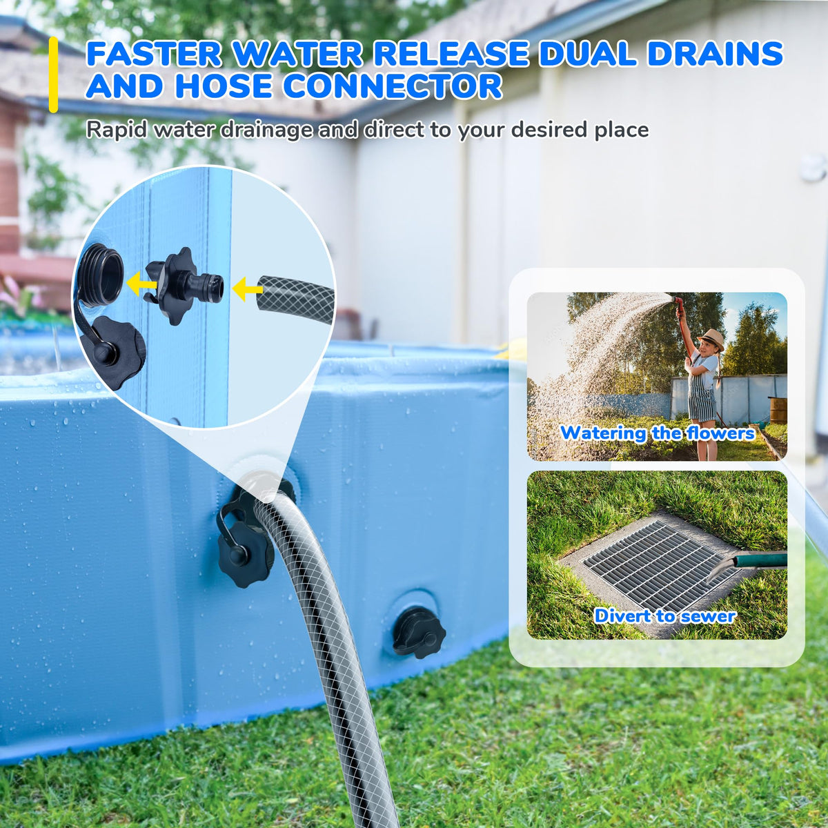 Bilibara elbow inlet water pressure design for stable spray.
