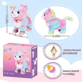 Bilinott Toy Cat mirror and dress-up moment boosts pretend play