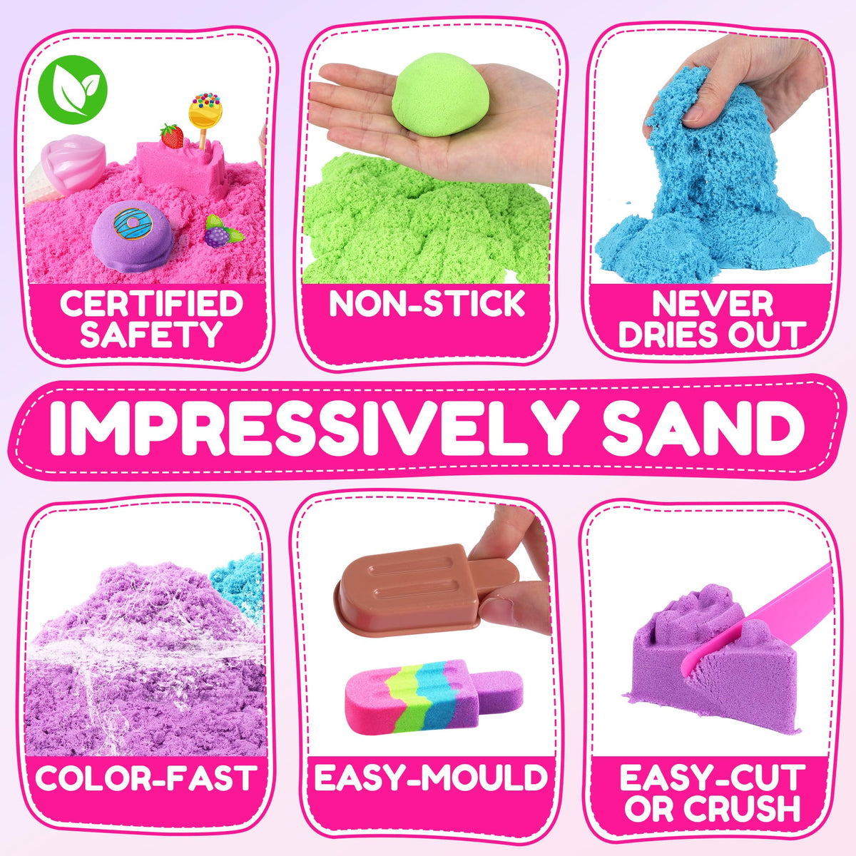 Billeeit food molds for pretend meals and cafe scenes