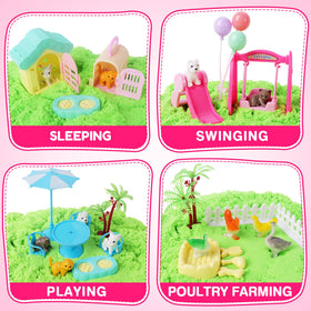 Billeeit indoor-outdoor portability with carry handle for travel play