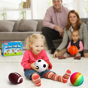 Billeeit kid-sized balls fit small hands for early skill practice.