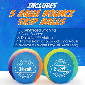 Billeeit mesh bag for portable carry and quick drying after play