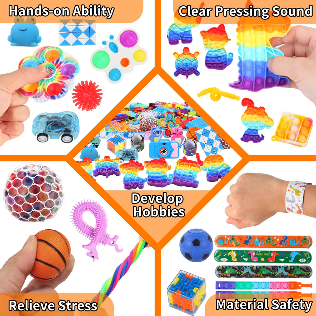 Billfull mini fidget keychains offer portable stress relief and on-the-go focus.