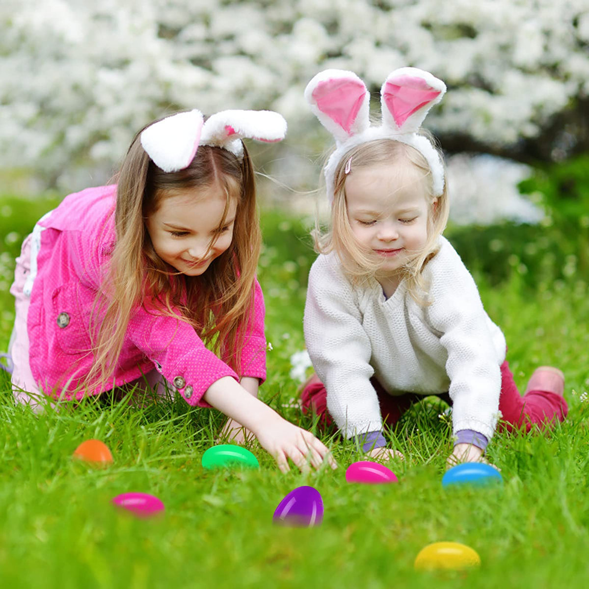 Animal plush options expand Easter egg hunt choices.