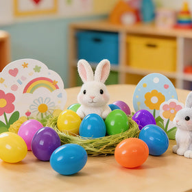 BillMoss non-toxic, durable Easter fillers for kids.