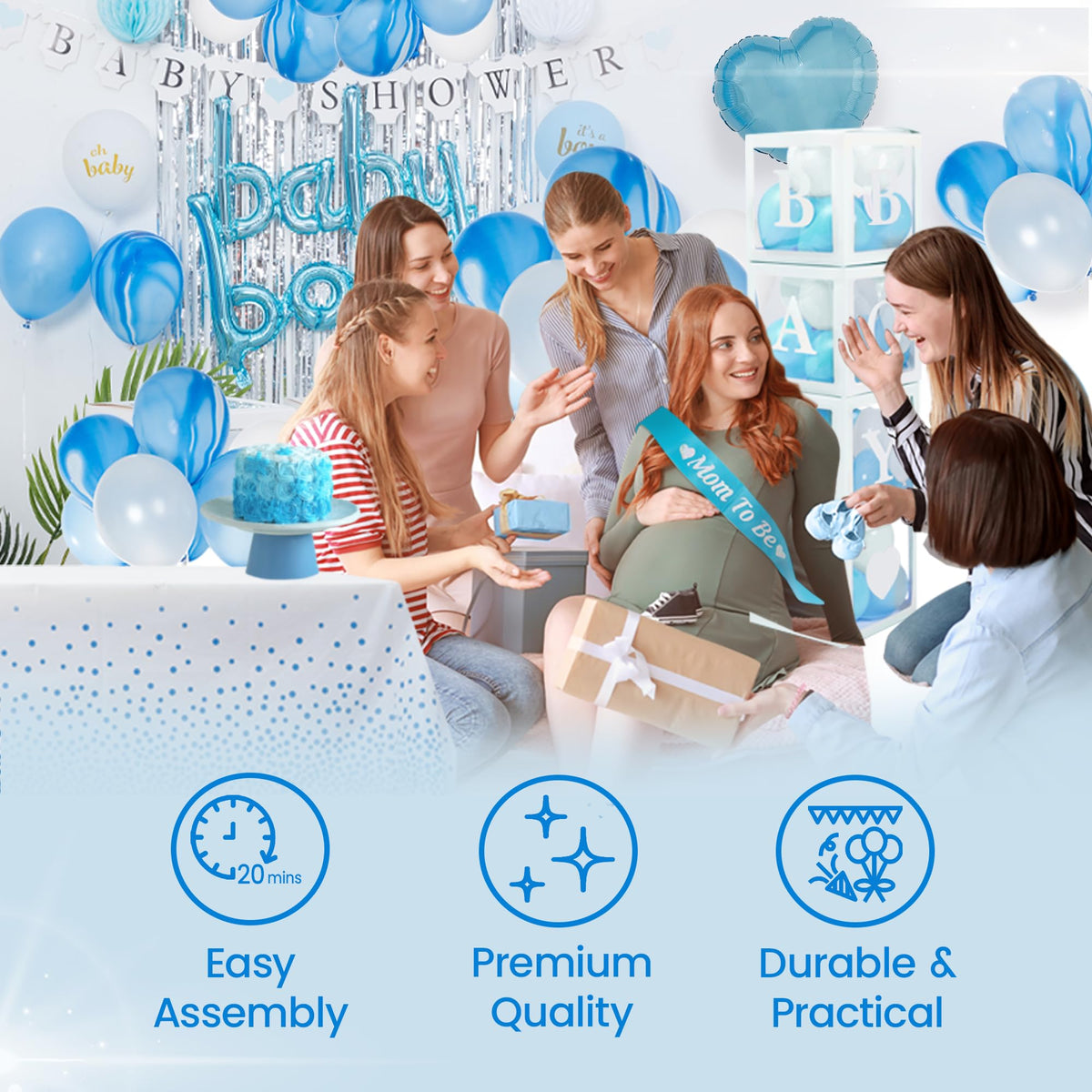 BIMASO 165-piece set offers an all-in-one party solution.