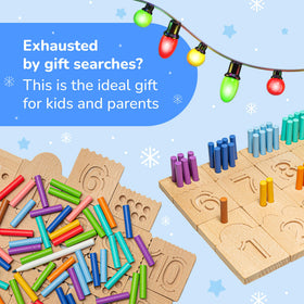 Bimi Boo wooden beech material provides safe, natural play