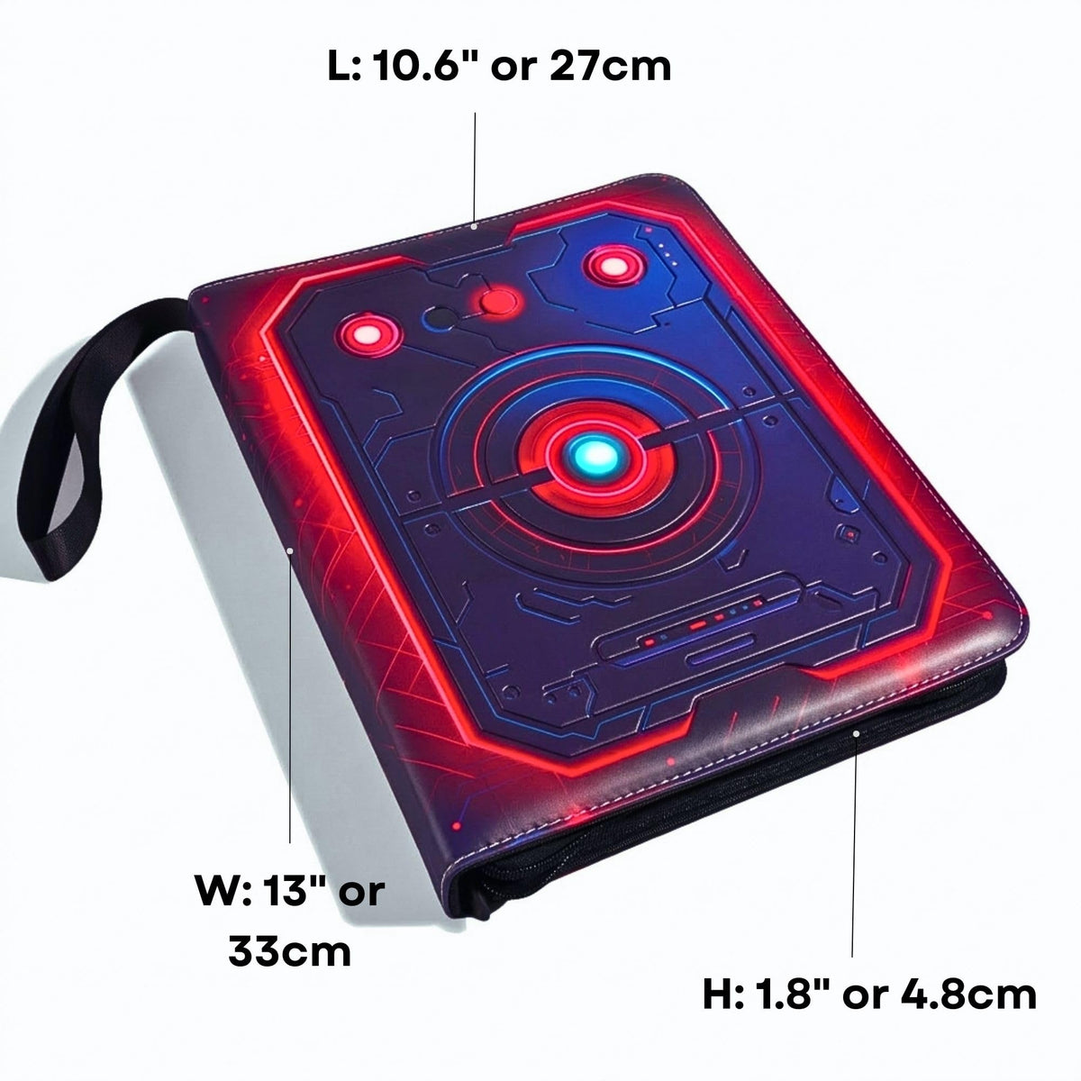Bindablu binder features 50 double-sided sleeves to display cards clearly.
