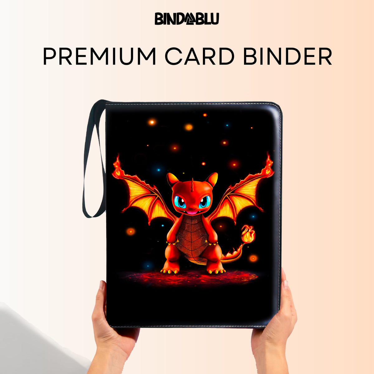 Bindablu binder interior pages organize MTG and sports cards efficiently