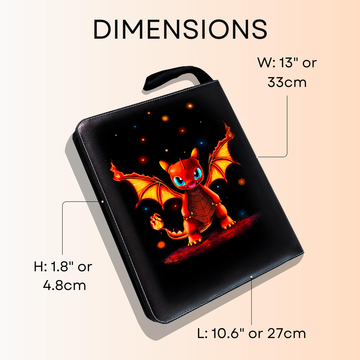 Bindablu binder nine-pocket pages provide ample space for cards