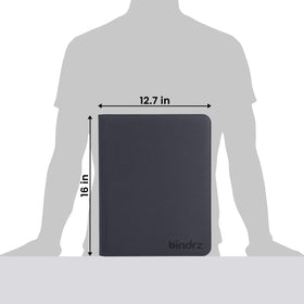 bindrz 14 double-sided pages with 9-pocket sleeves for organization