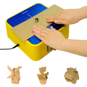 BinfeiMart Kid Safe Cardboard Cutter with compact handle for precise, safe kids' crafting