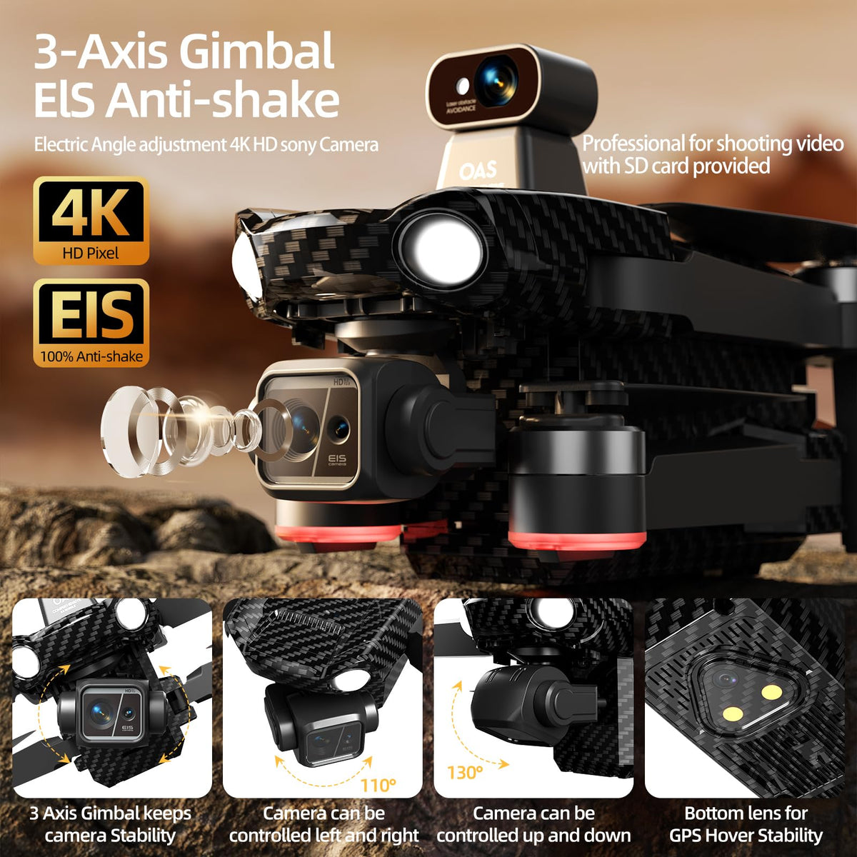 Bingchat 360-degree obstacle avoidance supports safe navigation in complex environments.