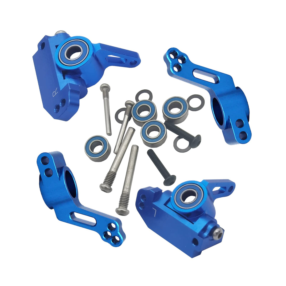 BingHFobbyHuo caster blocks for Traxxas Slash provide stronger steering stability.