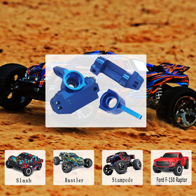 BingHFobbyHuo rear stub axle carriers for Traxxas enhance durability during landings.