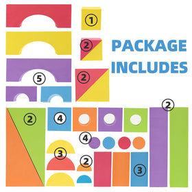 Bingyouth gift-ready foam blocks packaging ready for birthdays or holidays.